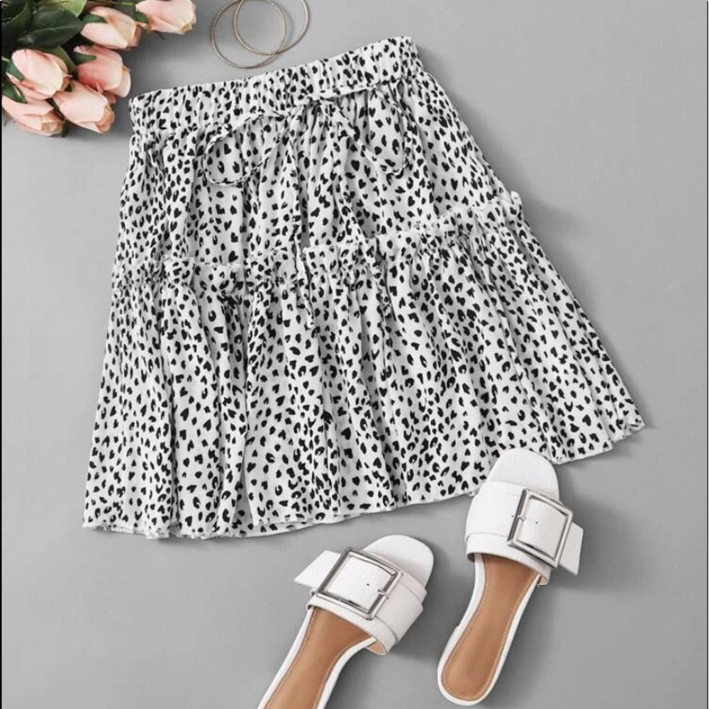 Shein Dalmatian Skirt